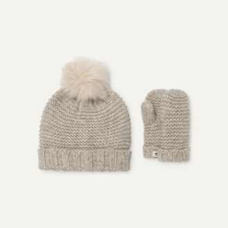 Knit Mitten & Hat Set
