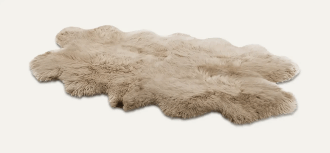 Sheepskin Area Rug Quatro Sheepskin Area Rug Quatro