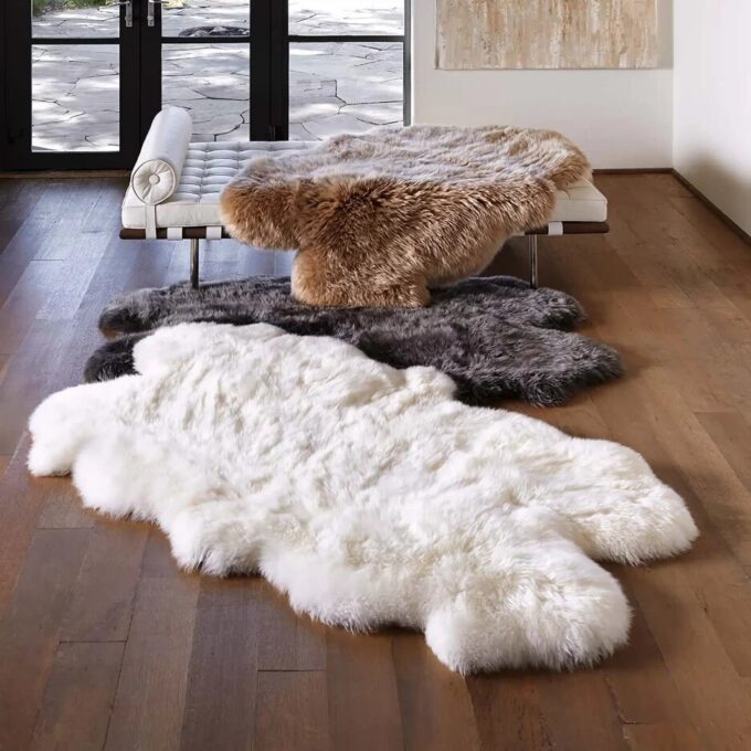 Sheepskin Area Rug Quatro Sheepskin Area Rug Quatro